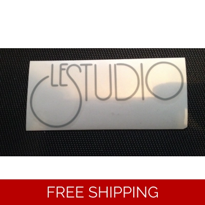 Le Studio Grey Decals 5 X 2 1/2